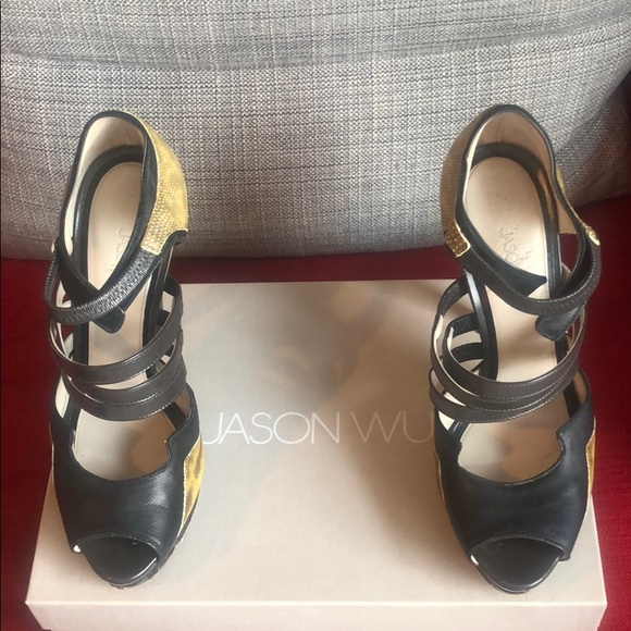 Authentic Jason Wu platform heels (IT38.5/US8) - Picture 2 of 8